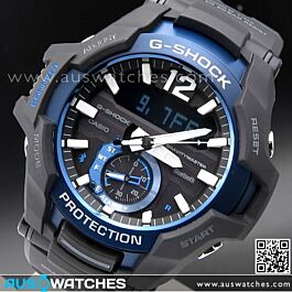 Casio G Shock Gravitymaster Bluetooth Solar Watch GR B100 1A2