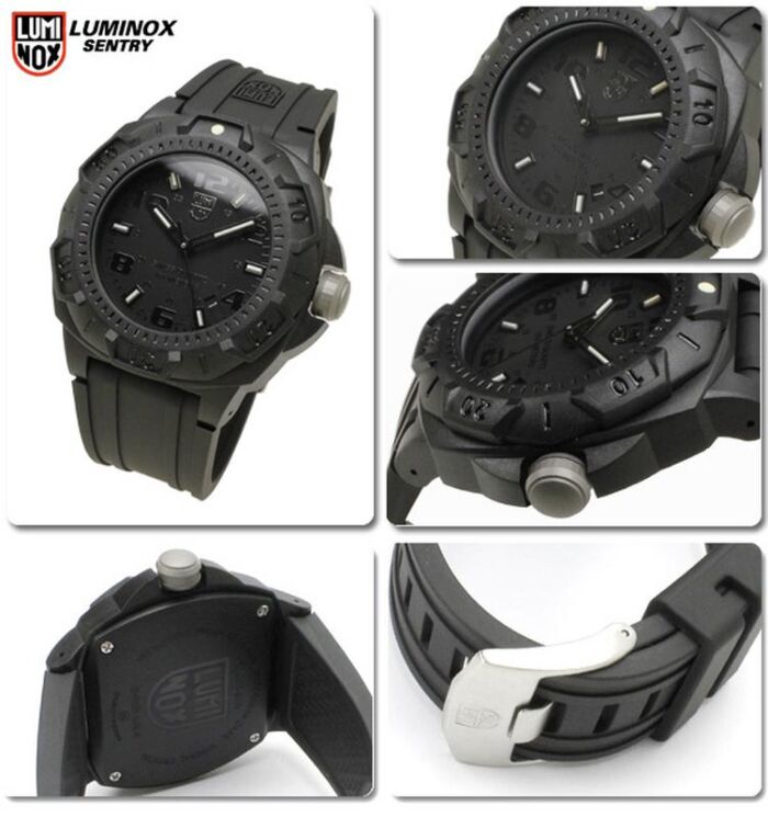 BUY Luminox A.0201.BO Black Out Night View Series Watch