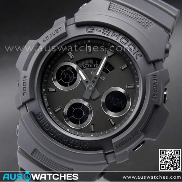 BUY Casio G-Shock Black Out Analog-Digital 200m World Time Sport Watch AW- 591BB-1A, AW591BB Buy Watches Online CASIO AUS Watches