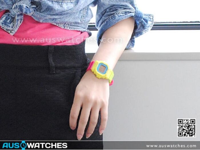 BUY Casio Baby-G 100M World time Alarms Vivid Multi-Colored