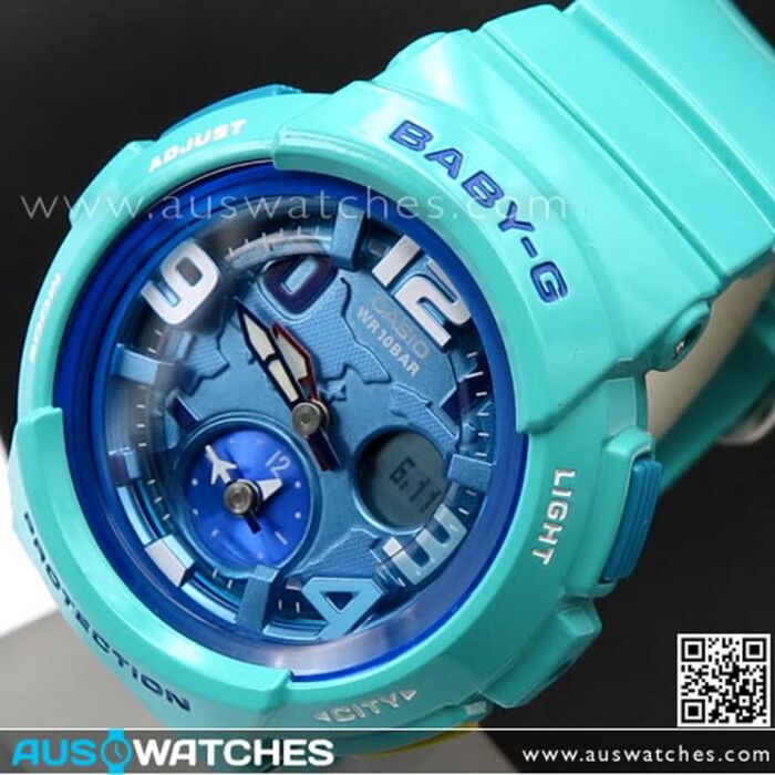 BUY Casio Baby-G Dual Dial World Time 100M Watch BGA-190-3B