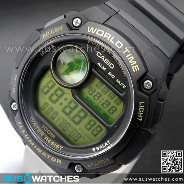 Casio Big Case Size Prayer Times Alarms Resin Watch CPA 100 9A CPA100 AUSwatches