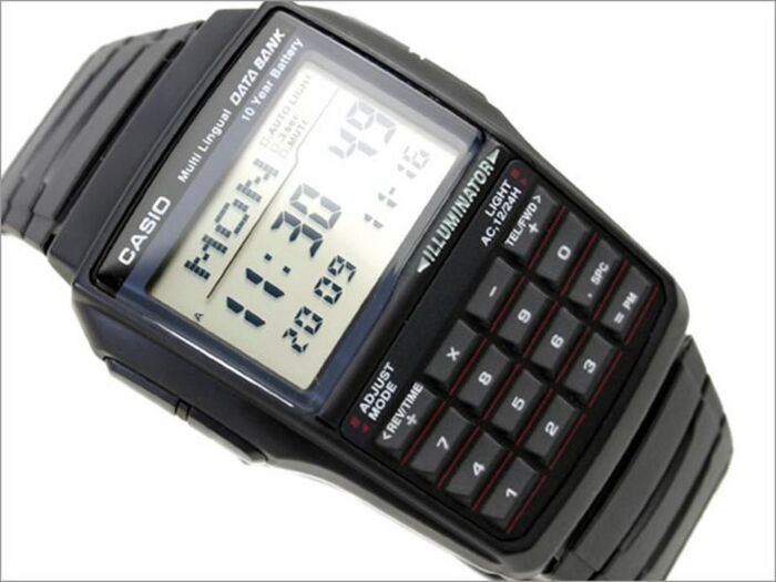 BUY Casio Calculator Data Bank Men's watch DBC-32-1A - Buy