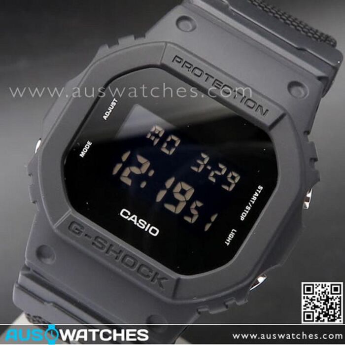 BUY Casio G-Shock Military Black Cloth Band Sport Watch DW-5600BBN-1,  DW5600BBN Buy Watches Online CASIO AUS Watches
