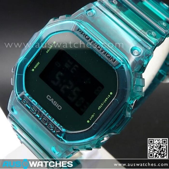 BUY Casio G Shock Color Skeleton Red Jelly Clear Watch DW 5600SB 3 DW5600SB Buy Watches Online CASIO AUS Watches