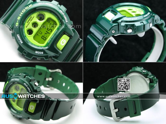 G-SHOCK DＷ-6900CC-3DR BUY Casio G-Shock Crazy Colors DW-6900CC-3DR Green - Buy