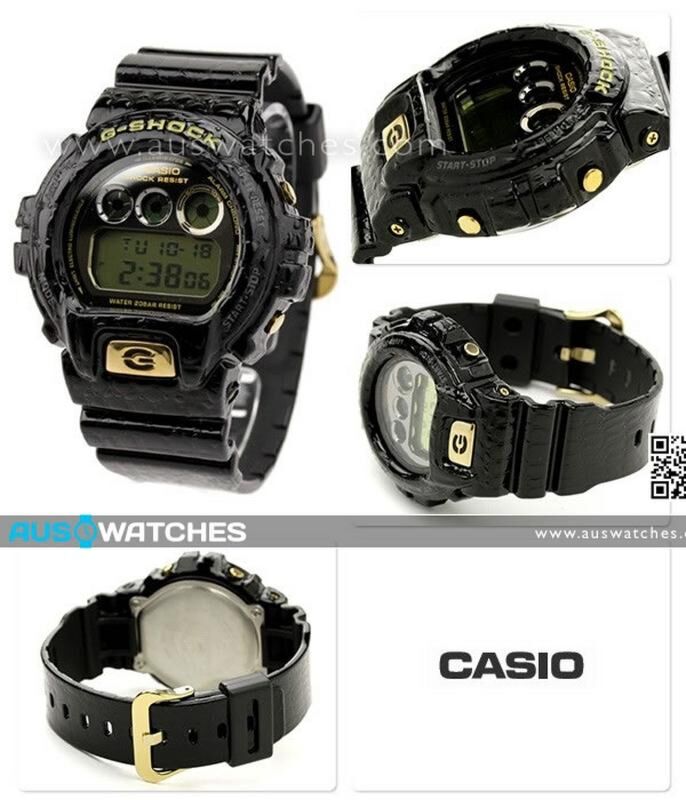 BUY Casio G-SHOCK Crocodile Skin Look 200M Sport Watches DW-6900CR