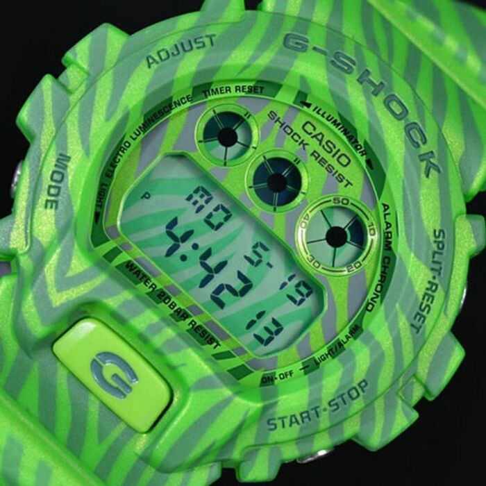 Casio G Shock Zebra Pattern M Sport Watch DWZB, DWZB