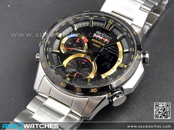 BUY Casio Edifice INFINITI Red Bull Ltd Edition Twin Sensor Chronograph  Watch ERA-300RB-1A, ERA300RB - Buy Watches Online | CASIO AUS Watches