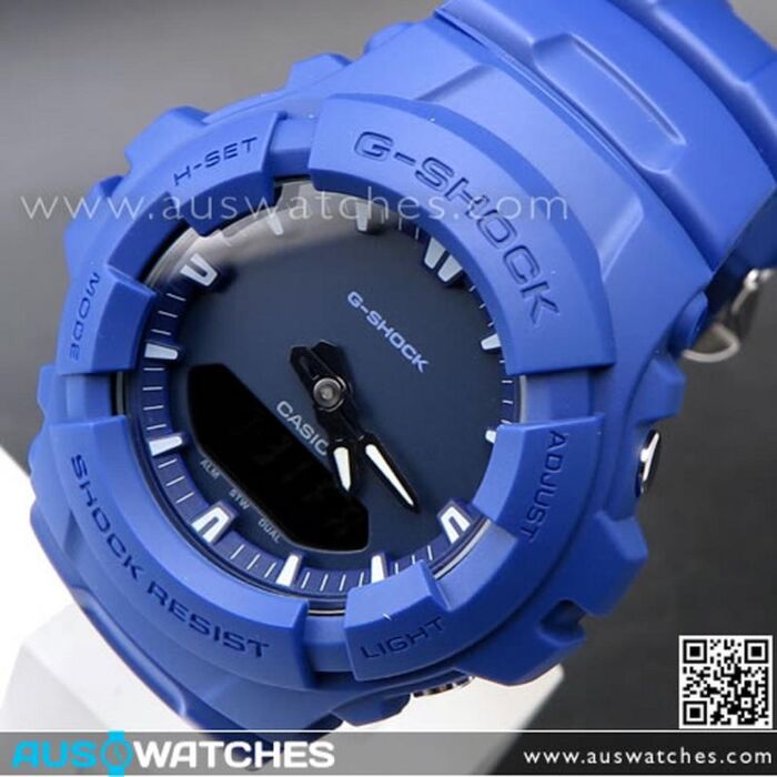 BUY Casio G Shock Modestly Clean Analog Digital 200M Sport Watch G 100CU 2A G100CU Buy Watches Online CASIO AUS Watches
