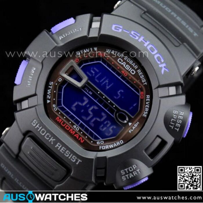 Casio G-Shock MUDMAN Men in dark purple G-9000BP-1DR G9000BP