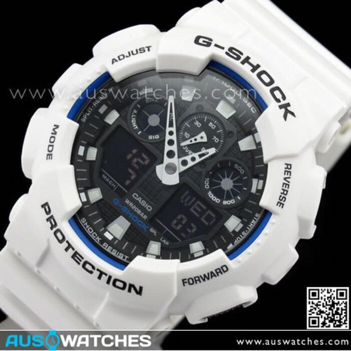 Digital GA-100B-7A Watches CASIO Buy Online GA100B | - Casio Watches AUS White Analog Watch BUY G-Shock