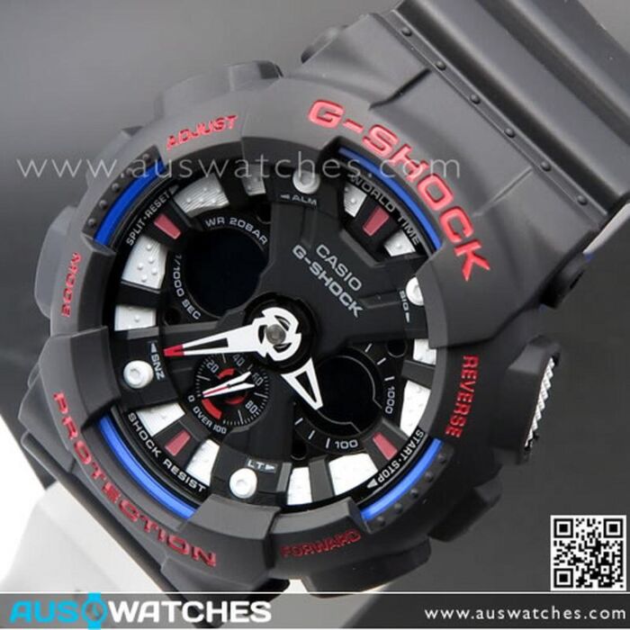 BUY Casio G Shock Tricolor Analog Digital Limited Sport Watch GA 120TR 1A GA120TR Buy Watches Online CASIO AUS Watches
