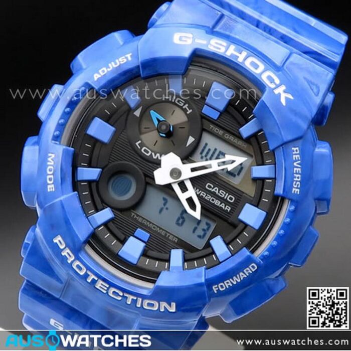 BUY Casio G-Shock G-LIDE Moon Tide Graph Temperature Sport Watch GAX-100MB-2A,  GAX100MB Buy Watches Online CASIO AUS Watches