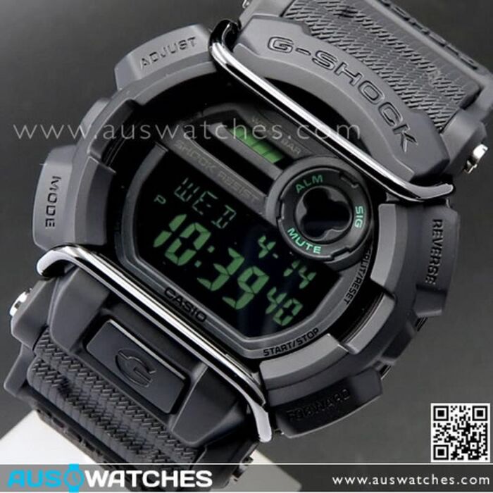 BUY Casio Action Sport Face Protector Flash Alert Military Black ...