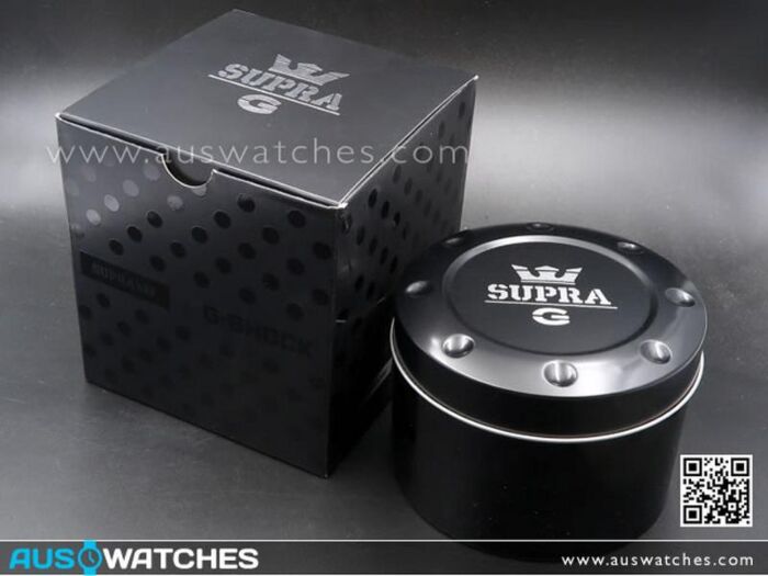 BUY Casio SUPRA x G-SHOCK Matte Black Polka Dot Patterned Sport