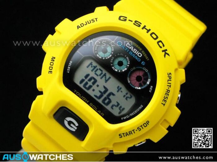 ⭐激レア⭐G-SHOCK GW-6900A-9JF マルチバンド6 イエロー G-SHOCK/三つ目/GW-6900/電波ソーラー/イエロー/クレイジー/黄色