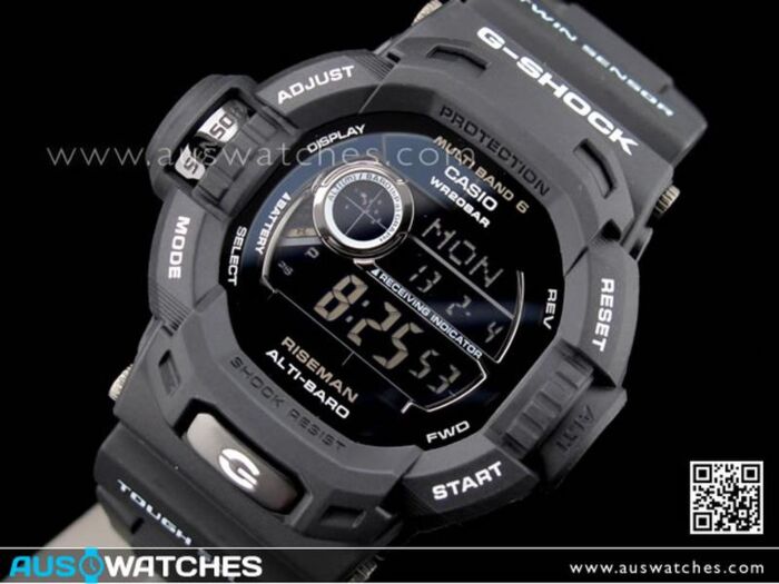 BUY Casio G-shock Riseman Garish Black Multiband 6 Watch GW