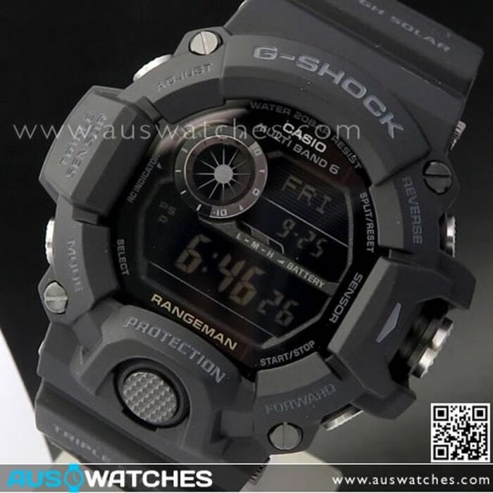 Handel lave et eksperiment Elektrisk BUY Casio G-Shock Rangeman Solar Multiband 6 GW-9400-1B - Buy Watches  Online | CASIO AUS Watches