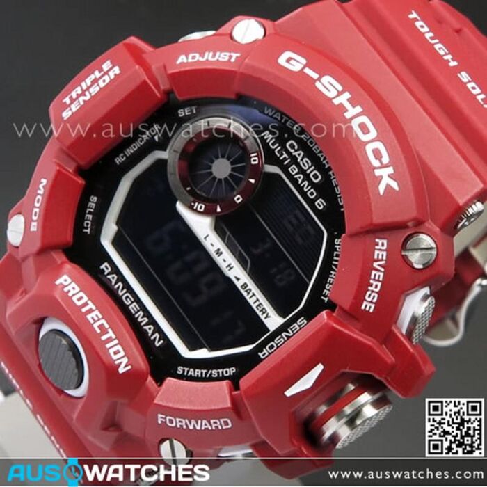BUY Casio G-Shock RANGEMAN Man In Red Multiband 6 Ltd Watch