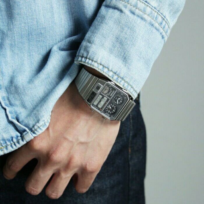 BUY Citizen Vintage Retro Ana-digi Temp Unisex Watch JG2101-78E