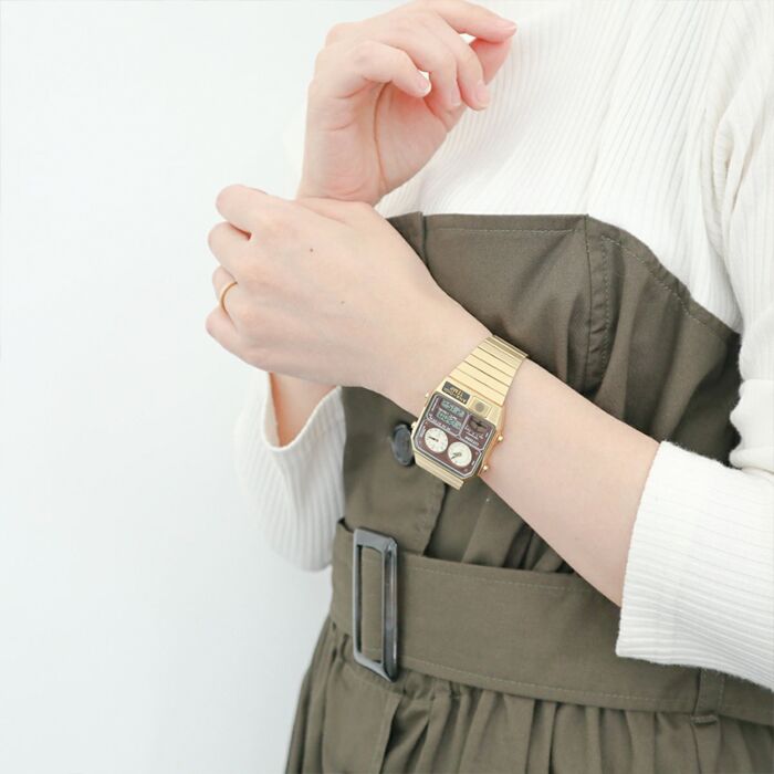 BUY Citizen Vintage Retro Ana-digi Temp Unisex Watch JG2103-72X