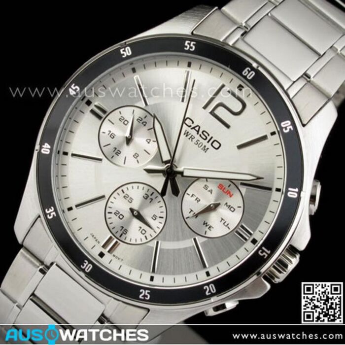 BUY Casio Day Date 50M Mens Watch MTP1374D7AV, MTP1374D Buy Watches