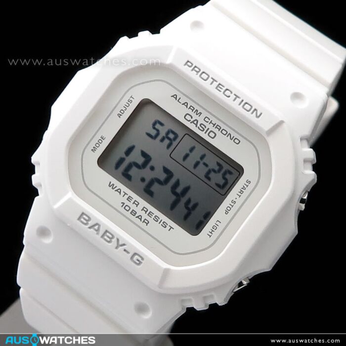 BUY Casio Baby G White Resin Strap Digital Watch BGD 565U 7 BGD565U CASIO Watches Online AUS Watches