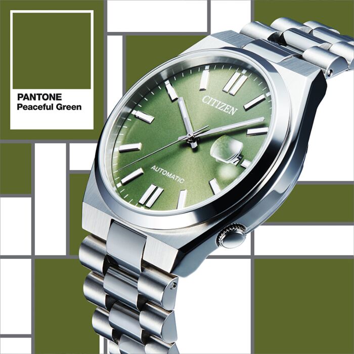 BUY Citizen x Pantone Automatic Peaceful Green Ltd Watch NJ0158