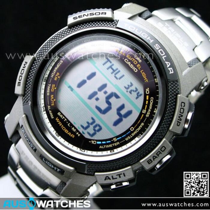 BUY Casio Protrek Tough Solar Triple Sensor Watch PRG 200T 7