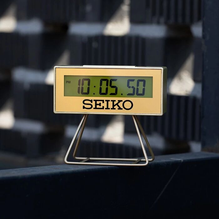 Seiko Countdown Style Sports Timing Alarm Clock QHL062G