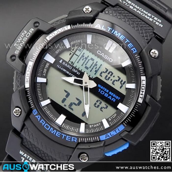 Casio sports combi with thermometer watch sale