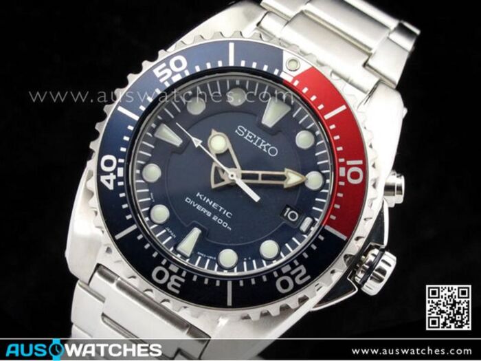 SEIKO KINETIC SCUBA 200m防水 腕時計 SEIKO Kinetic Scuba 200m 防水 ダイバーズウォッチ SEIKO Kinetic