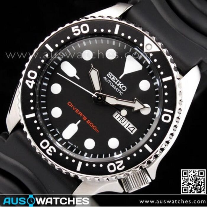 BUY Seiko Automatic Screw Down Crown 200M Divers Watch SKX007K, SKX007 - Buy  Watches Online | SEIKO AUS Watches