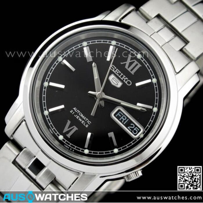 SEIKO 5 Automatic Watch See thru Back SNKK81K1 SNKK81