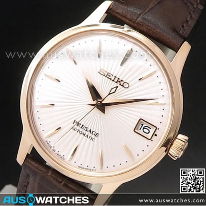 BUY Seiko Presage Cocktail Rose Gold Automatic Ladies Watch SRP852J1 - Buy  Watches Online | SEIKO AUS Watches