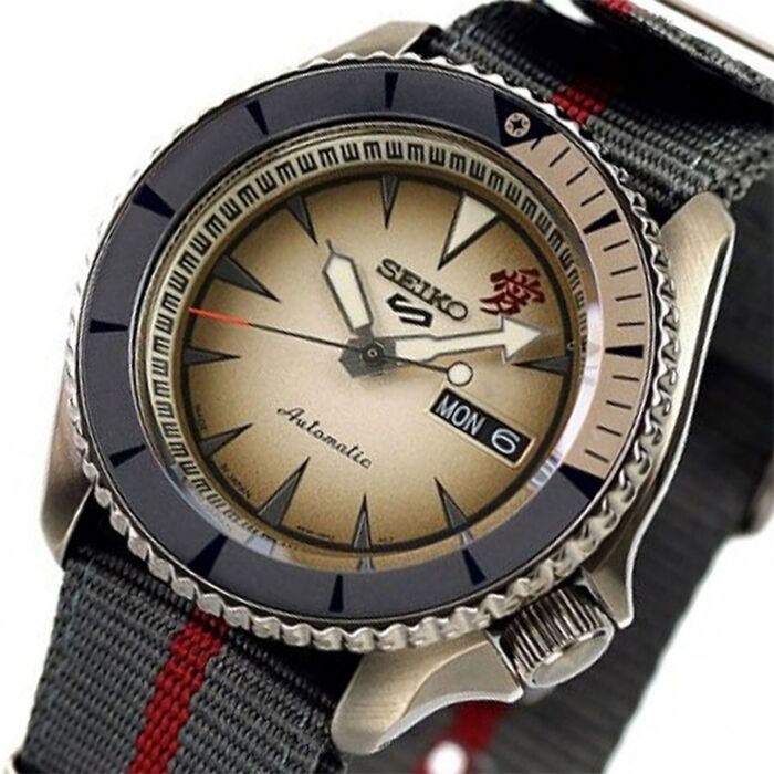 BUY Seiko 5 Sports Naruto & Boruto Ltd Automatic Watch SRPF71K1 Gaara | SEIKO  Watches Online - AUS Watches