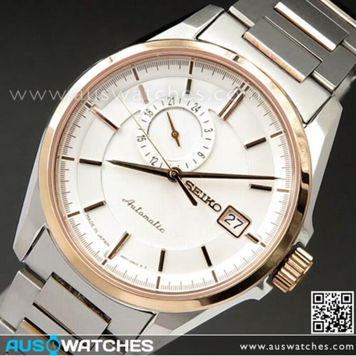 BUY Seiko Presage Automatic Rose Gold Dress Watch SSA200J1, SSA193 Made in  Japan - Buy Watches Online | SEIKO AUS Watches