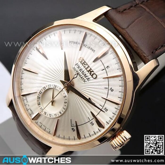 Seiko Presage Cocktail Automatic Power Reserve Watch SSA346J1