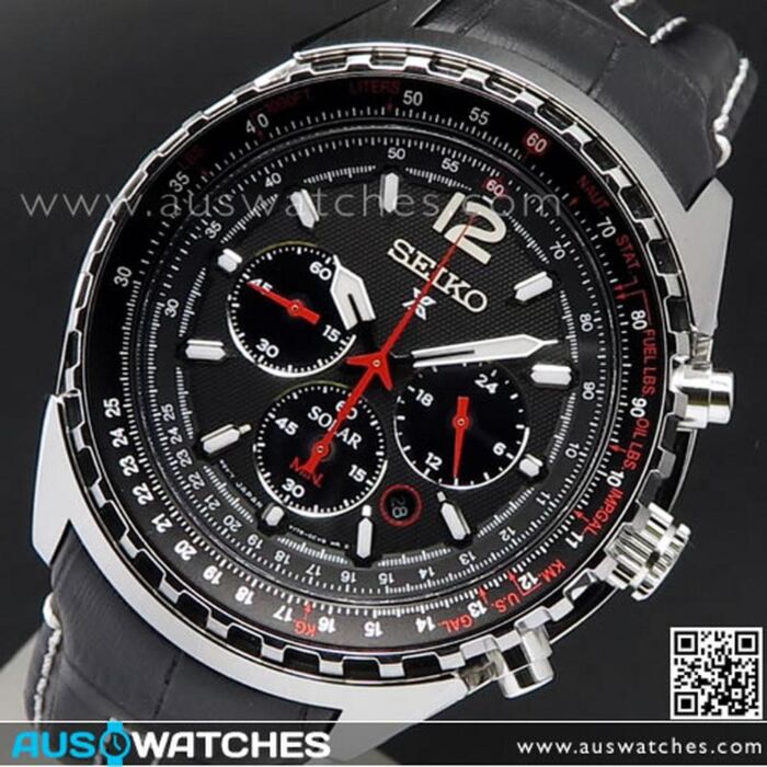 BUY Seiko Prospex Aviation Solar Sapphire Pilots Watch SSC261P2, SSC261 -  Buy Watches Online | SEIKO AUS Watches