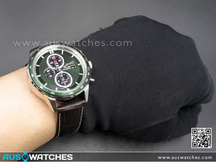 BUY Seiko Solar Chronograph Alarm Sport Watch SSC501P1 SSC501 Buy Watches Online SEIKO AUS Watches