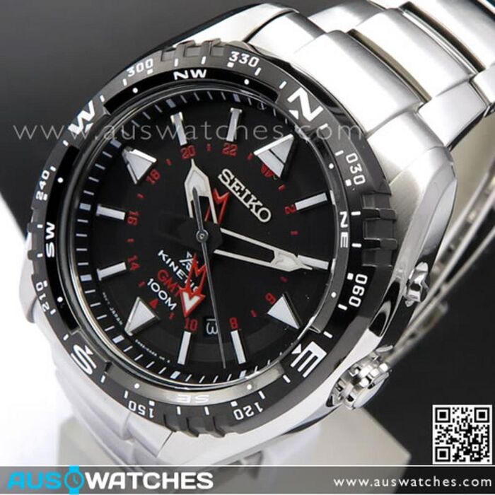 SEIKO Kinetic GMT 100m 防水腕時計 ジャンク BUY Seiko Prospex Land Kinetic GMT 100M Mens Watch SUN049P1