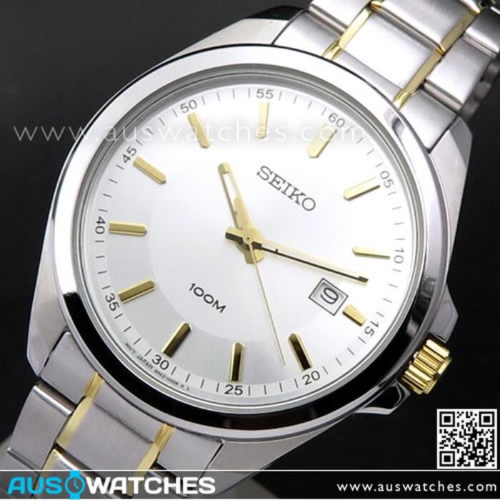 BUY Seiko Quartz 100M Two-Tone Mens Watch SUR063P1, SUR063 - Buy Watches  Online | SEIKO AUS Watches