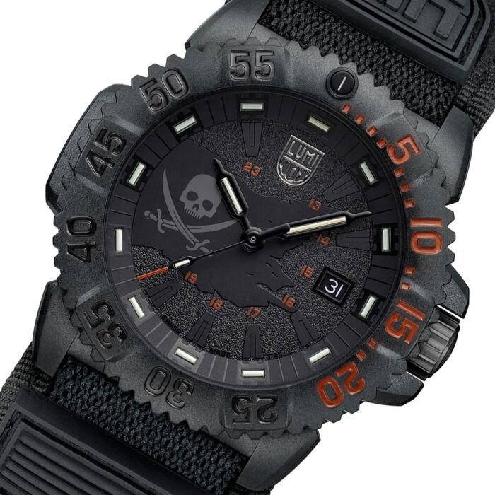 Luminox 3051.BO JOLLY ROGER Luminox 3051 BO Men's Black Strap
