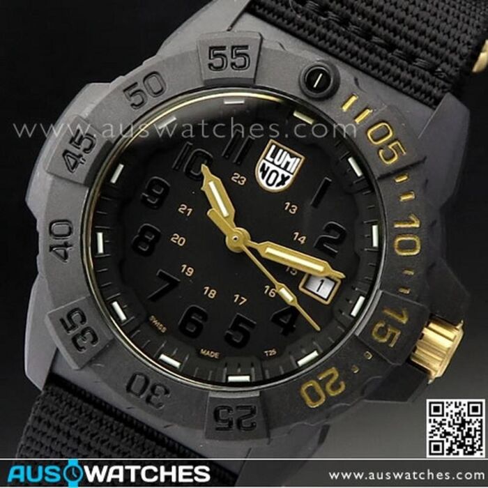 Luminox EVO Navy SEAL Colormark All Black Mens Watch 3501BO
